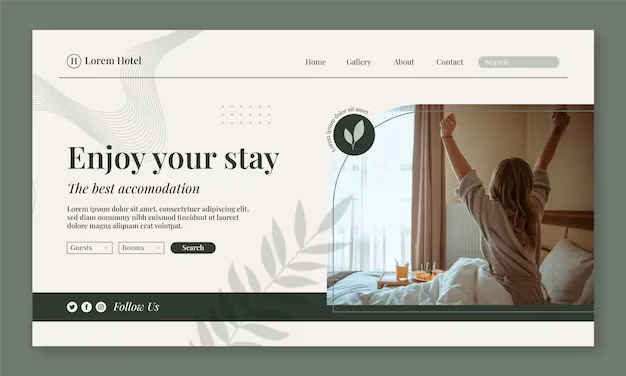 Sito hotel datato e generico, dipendente dalle OTA